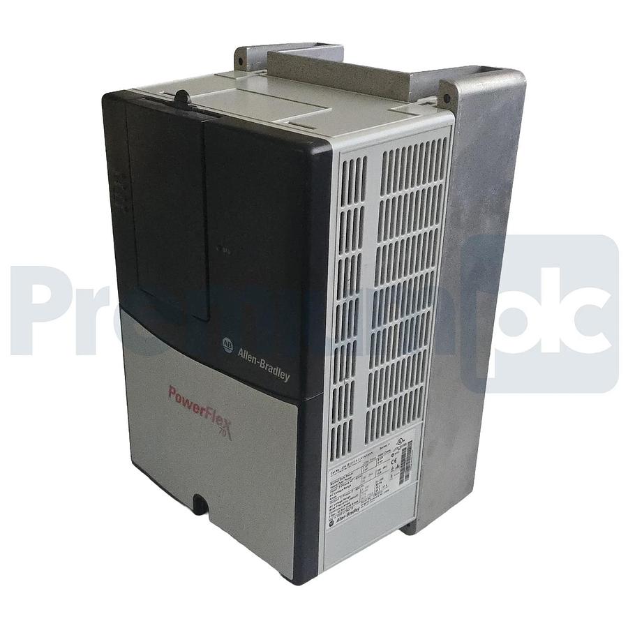Used Allen-Bradley 20AB015A0AYNANNN /A PowerFlex 70 VFD 5HP 240V 3-Ph AC Drive USPI