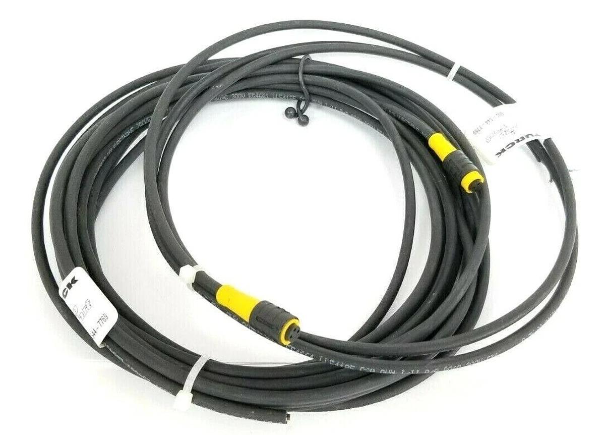 Used LOT OF 2 TURCK U0067 PKG 3Z-6/S90 PICOFAST MOLDED CORDSETS PKG3Z6S90