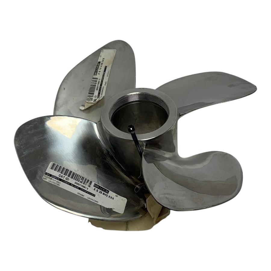 Used Aeration Industries 234060 Stainless Steel 4-Blade Propeller Fan New Surplus