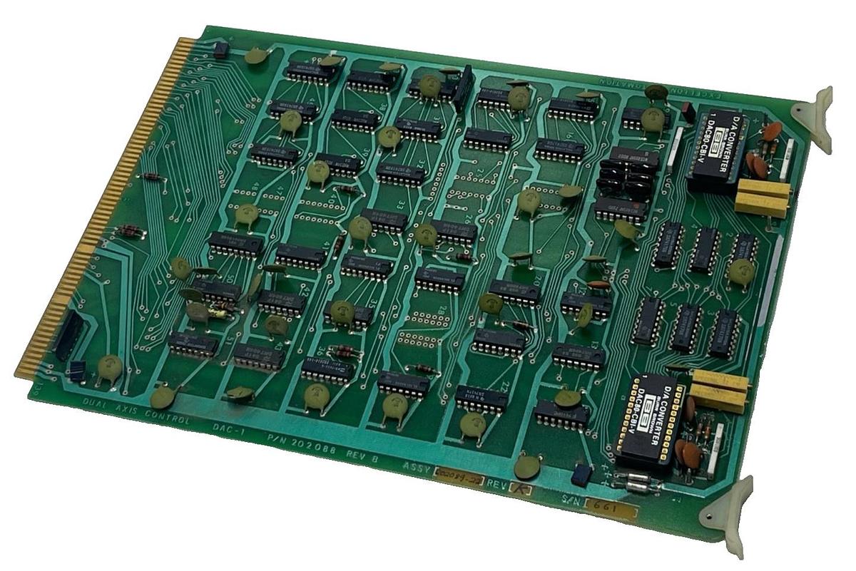 Used Excellon DAC-1 Dual Axis Control Board | 202088 Rev B | Assy 202089-22 Rev K
