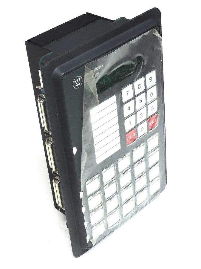 Used REPAIRED WESTINGHOUSE 1006266101A I/O PLUS OPERATOR PANEL 6266 V3.5, 115VAC
