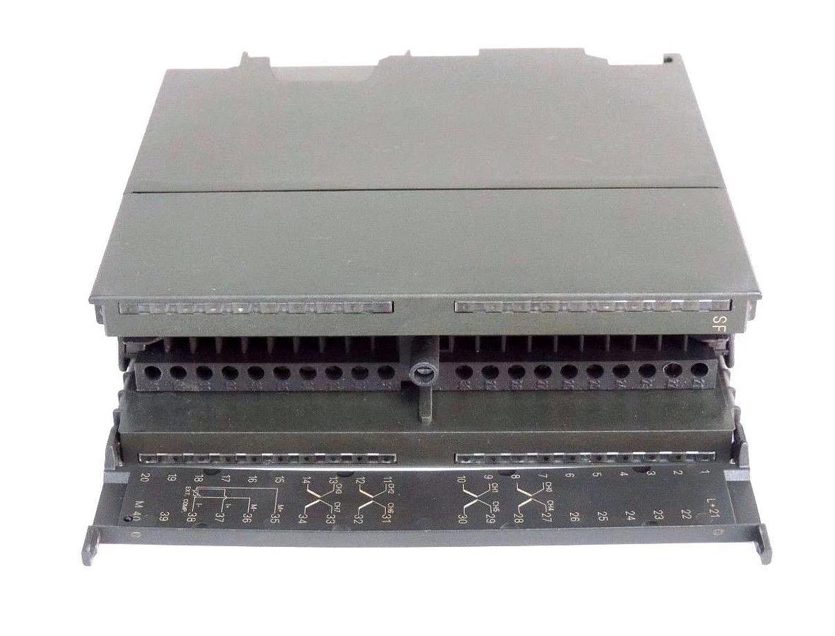 Used SIEMENS 6ES7 331-7PF10-0AB0 SIMATIC S7 ANALOG INPUT MODULE 6ES73317PF100AB0