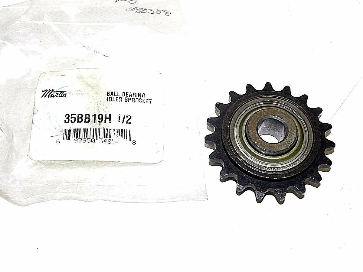 Used NEW MARTIN 35BB19H 1/2 BALL BEARING SPROCKET