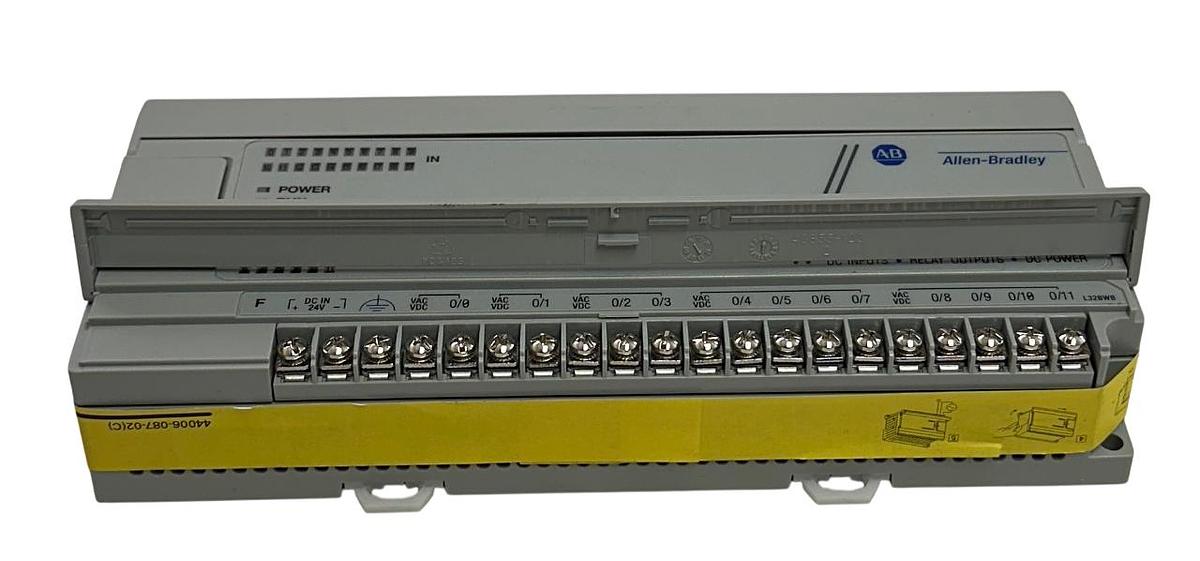 Used ALLEN BRADLEY 1761-L32BWB /E MicroLogix 1000 32-PT CONTROLLER 24VDC OEM NSNP