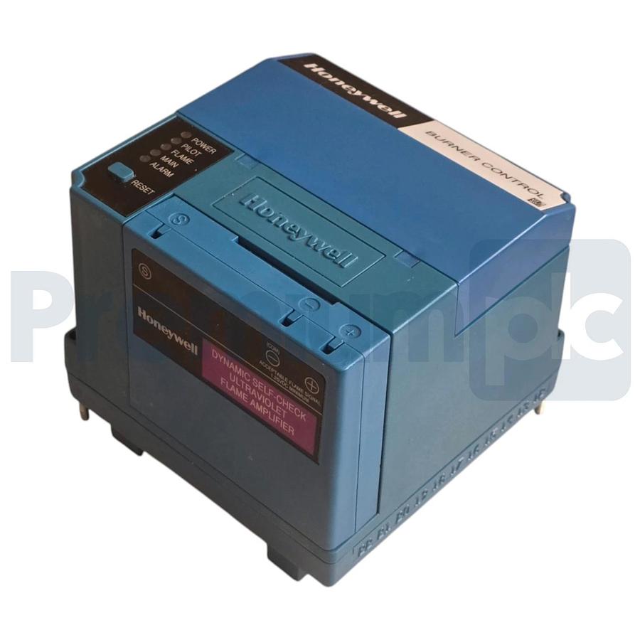 Used Honeywell RM7890B1014 Burner Controller w/ R7861A1026 UV Flame Amplifier USPI