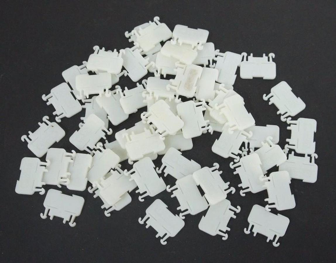 NIB ALLEN BRADLEY 1492-N18 SER. A END BARRIER FOR STYLE F 300V - (58 PCS)