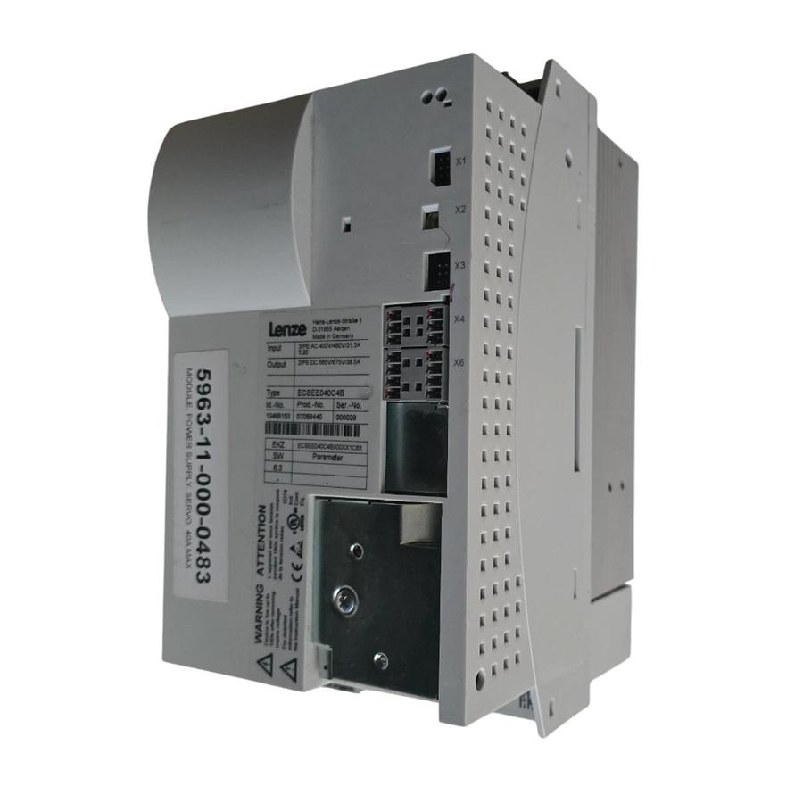LENZE ECSEE040C4B / ECSEE040C4B000XX1C63 ECS SERVO POWER SUPPLY 13468153 NSNP