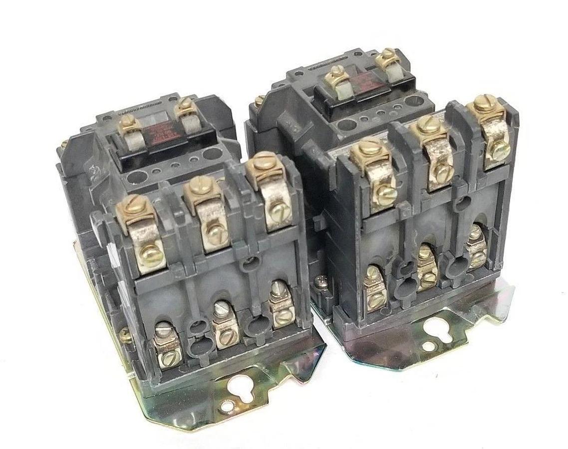 Used LOT OF 2 ALLEN BRADLEY 505-BOD STARTERS SER. C, CB236 COILS
