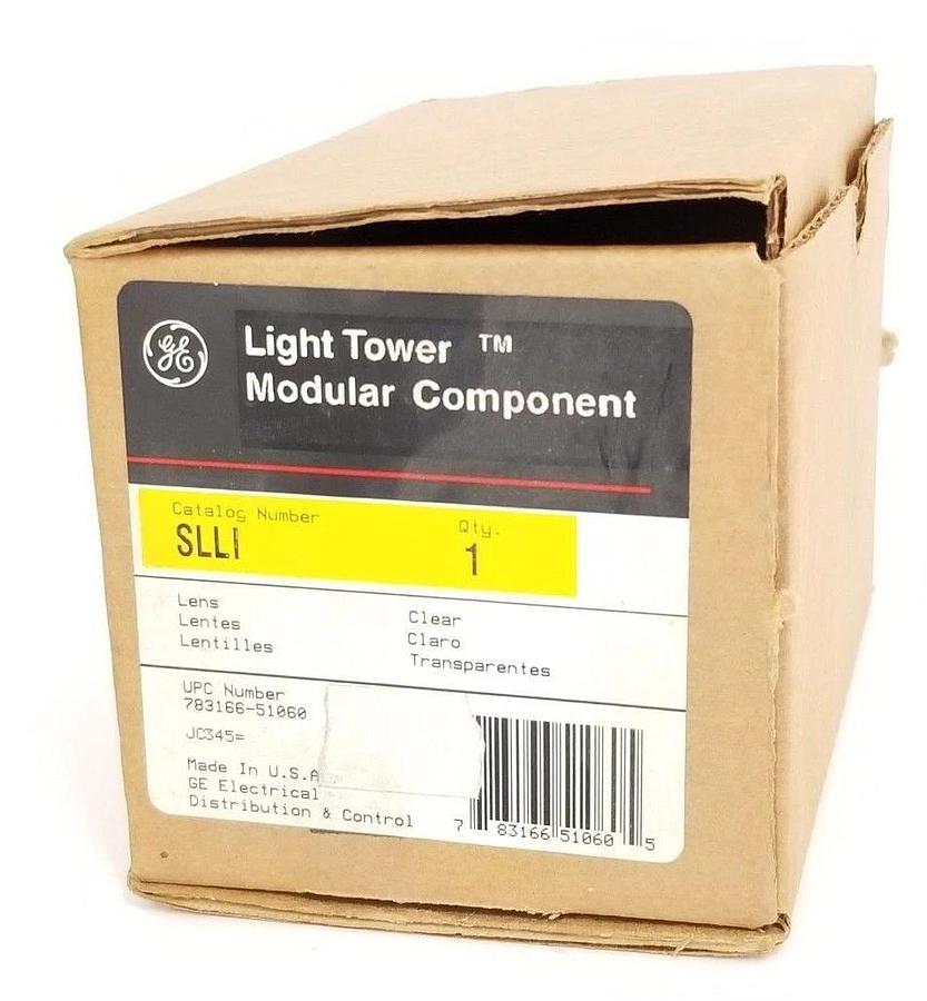 Used NIB GENERAL ELECTRIC SLLI CLEAR LIGHT TOWER LENS