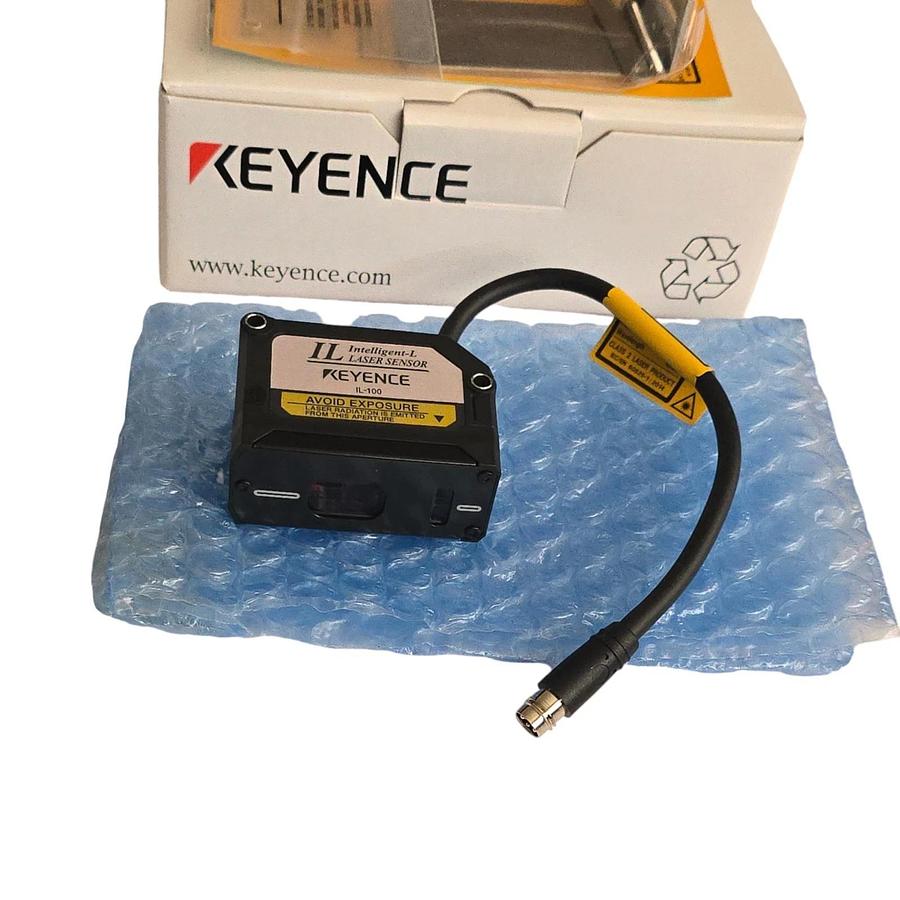 Keyence IL-100 CMOS Multi-Function Analog Laser Distance Sensor Head IL100 NSMP