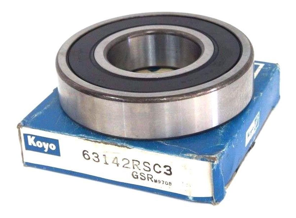 NIB KOYO 6314-2RSC3 SINGLE ROW BALL BEARING 63142RSC3