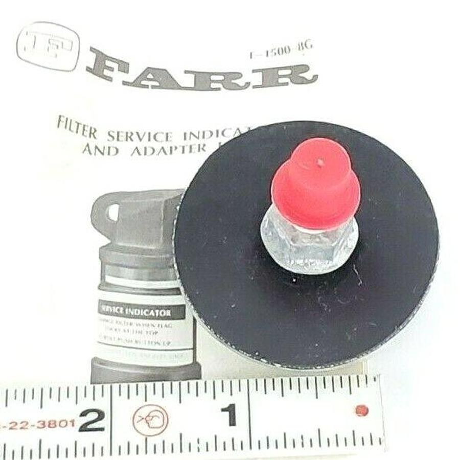 Used NEW FARR 14439-000 FILTER SERVICE INDICATOR ADAPTER 14439000