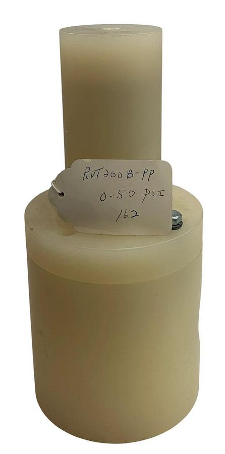 PLAST-O-MATIC VALVES RVT200B-PP / RVT200BPP SERIES RVT RELIEF VALVE 0-50PSI NSNP