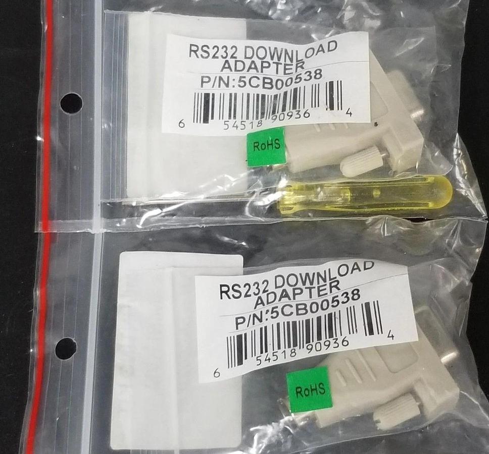 LOT OF 2 NEW GENERIC 5AC00236/R MINI KVM RS232 DOWNLOAD ADAPTOR 5CB00538