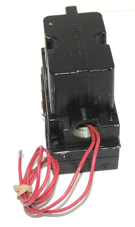 Used PARKER HANNIFIN SS20105002 VALVE 240 VOLTS, 50/60 CYCLES, 7.7 WATTS, 20-150 PSI