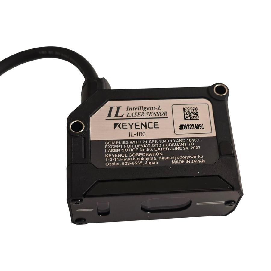 Used Keyence IL-100 CMOS Multi-Function Analog Laser Distance Sensor Head IL100 NSMP
