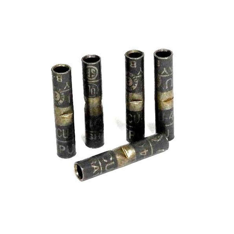 LOT OF 5 NEW TECHSPAN BCU-4 SH COPP SPLICE 4CU GRAY CONNECTORS BCU4