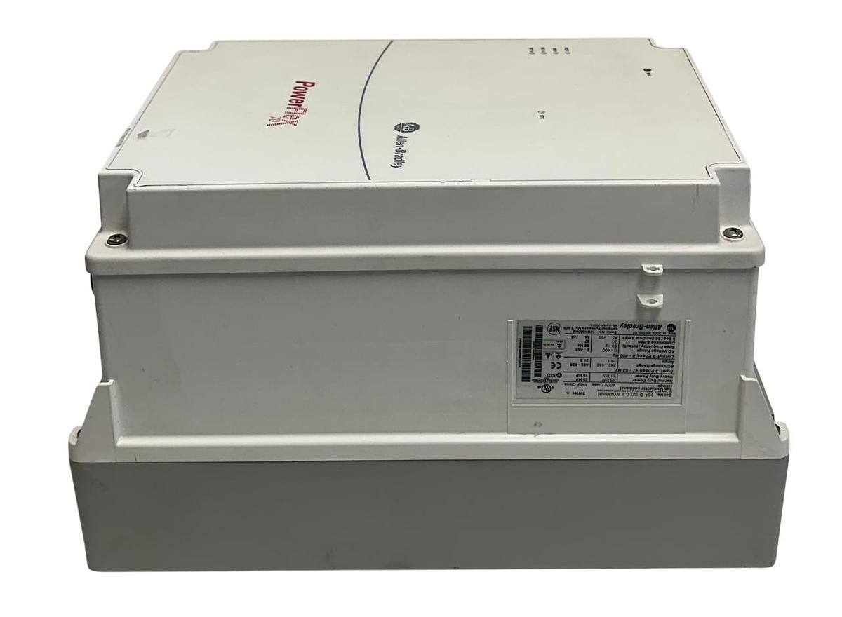 Used ALLEN BRADLEY 20AD027C3AYNANNN /A PowerFlex 70 AC DRIVE 15kW/20HP 480V USNP