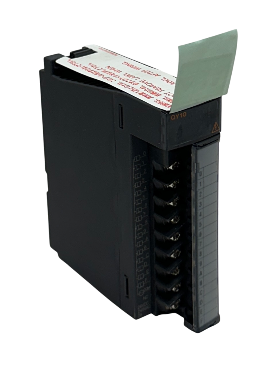 Used MITSUBISHI ELECTRIC QY10 MELSEC-Q DIGITAL RELAY OUTPUT MODULE AC/DC 2A NSNP