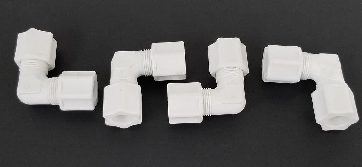 LOT OF 4 NEW JACO PO-4088 90 DEGREE MALE ELBOW FITTINGS 40-8-8-P-O PO4088