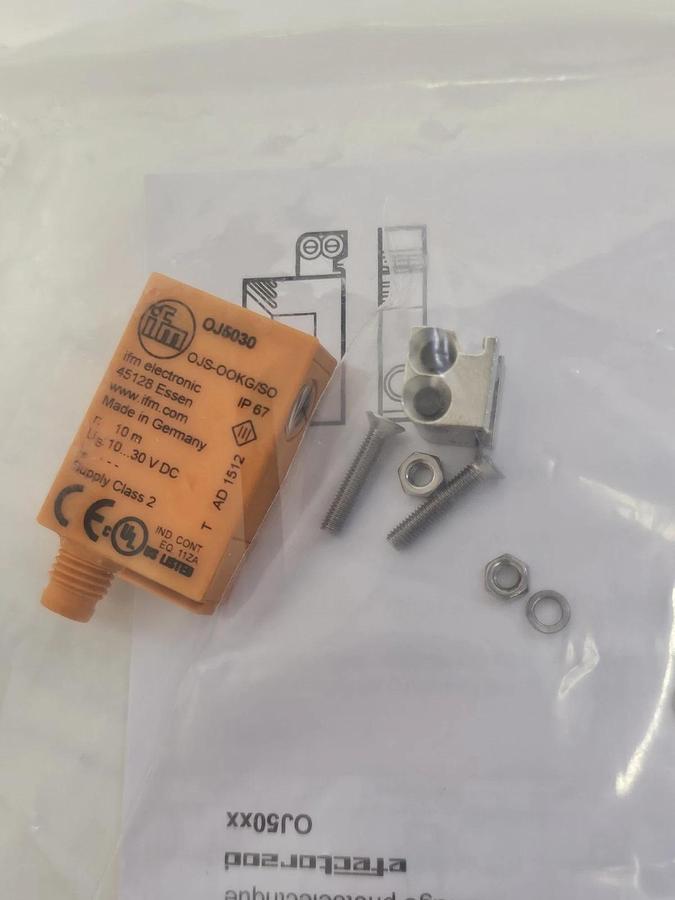 Used NEW IFM EFECTOR OJS-OOKG/SO/AS THROUGH-BEAM SENSOR TRANSMITTER OJ5030