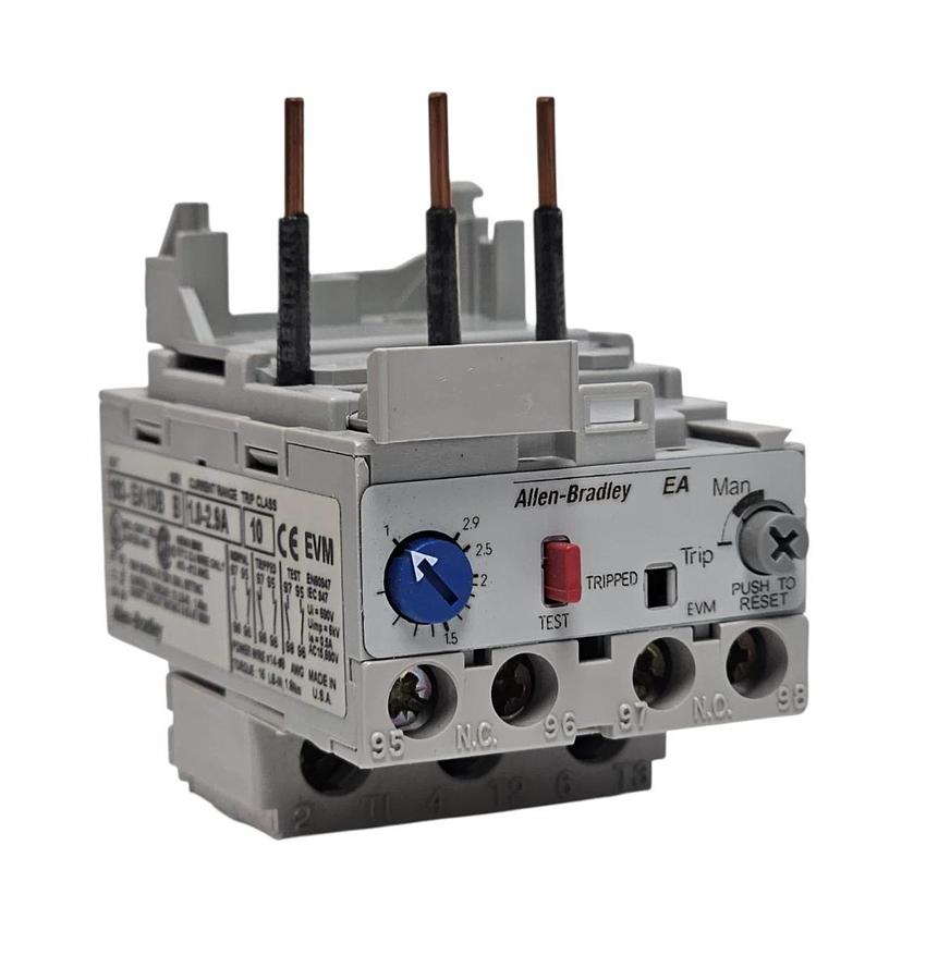 NIB ALLEN BRADLEY 193-EA1DB OVERLOAD RELAY 1.0-2.9 AMP 193EA1DB SER. B