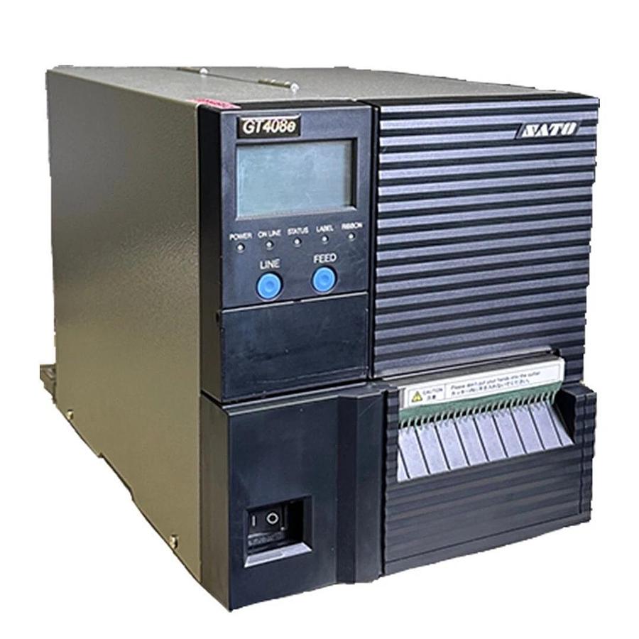 Refurbished REPAIRED SATO GT408e THERMAL BARCODE PRINTER WGT408000 100-240V 50/60Hz