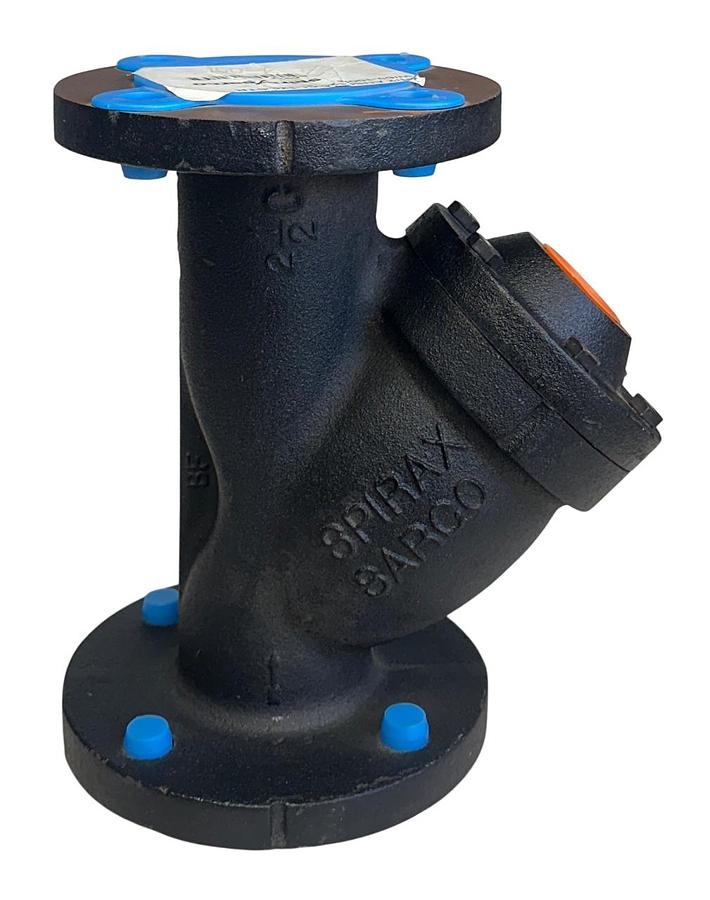 Used SPIRAX SARCO 2-1/2 ANSI 125 CI-125 STR W/60-100M / 66922 Y-STRAINER 2-1/2'' NSNP