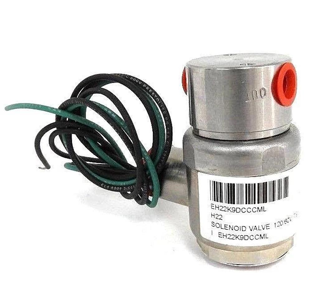 NEW PETER PAUL EH22K9DCCML SAFETY VALVE 120V, 60HZ, 7.3W, 300PSI, 2MPA, SER. NZ