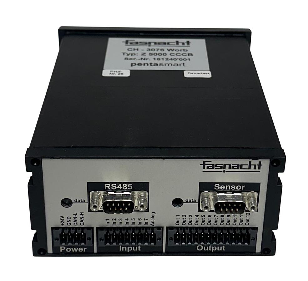 Used FASNACHT TYPE Z 5000 CCCB / Z5000 / Z5000CCCB pentasmart CONTROLLER I/O 24V NSNP