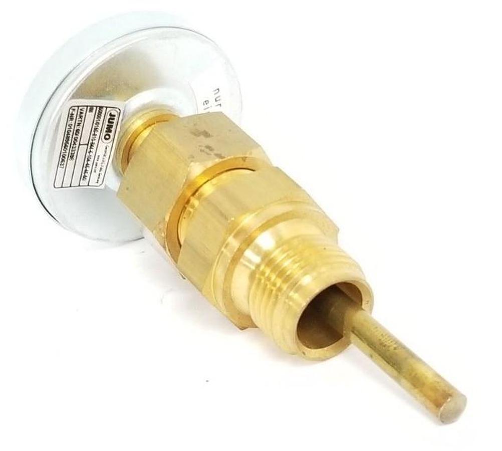 Used NEW JUMO 3777710 THERMOMETER 0-80 DEG C, SINGULUS 130 SING. II AND III