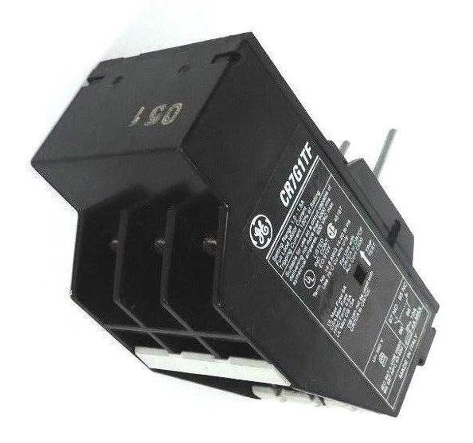 Used GENERAL ELECTRIC CR7G1TF OVERLOAD RELAY 1.0-1.5AMP
