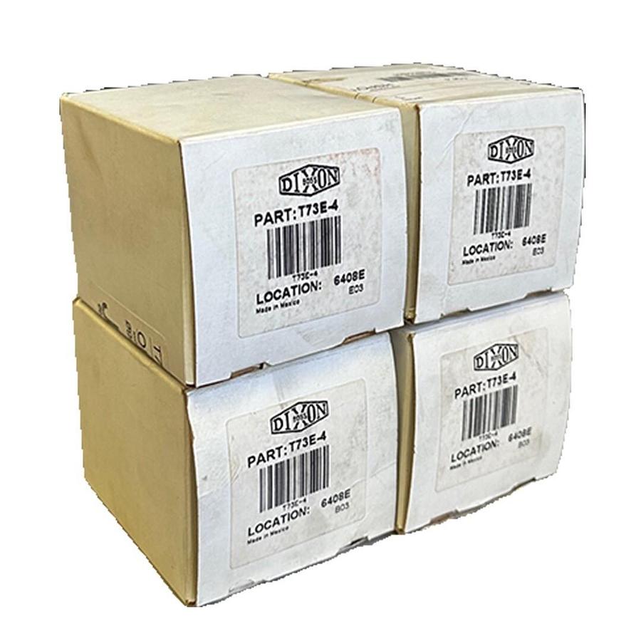 Used 4 NEW NORGREN DIXON T73E-4 / T73E4 1/2'' SERIES 1 3-WAY SHUT OFF VALVES