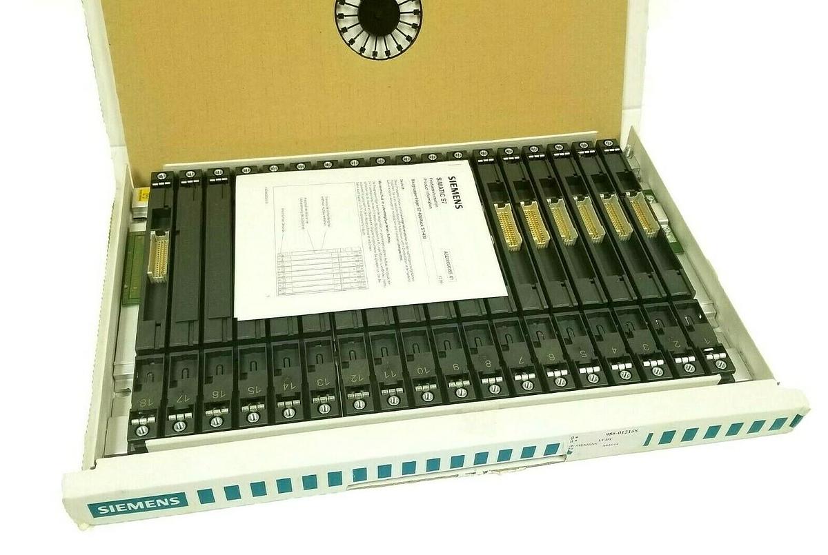 Used SIEMENS 6ES7403-1TA01-0AA0 SIMATIC S7-400 RACK ER1 18-SLOTS 6ES74031TA010AA0 NIB
