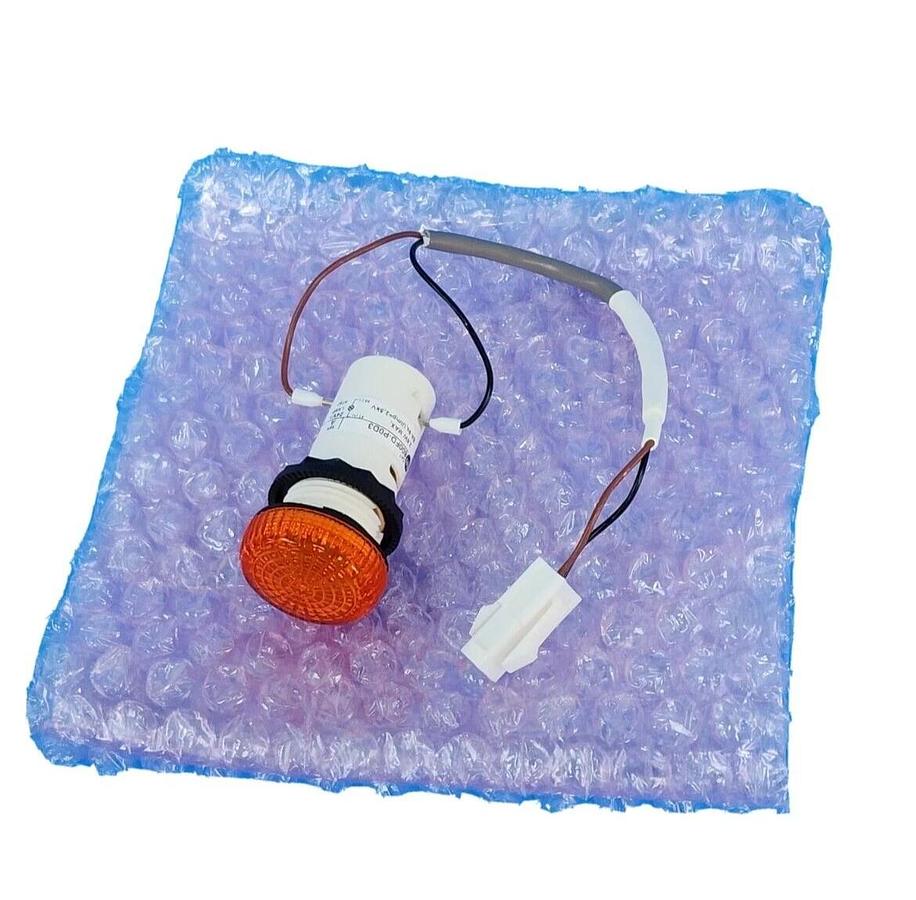 Used NEW ALLEN BRADLEY 800FD-P0D3 PILOT LIGHT AMBER 800FDP0D3, SER. A