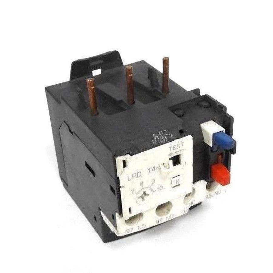 Used SCHNEIDER ELECTRIC LRD14 THERMAL OVERLOAD RELAY 7-10A