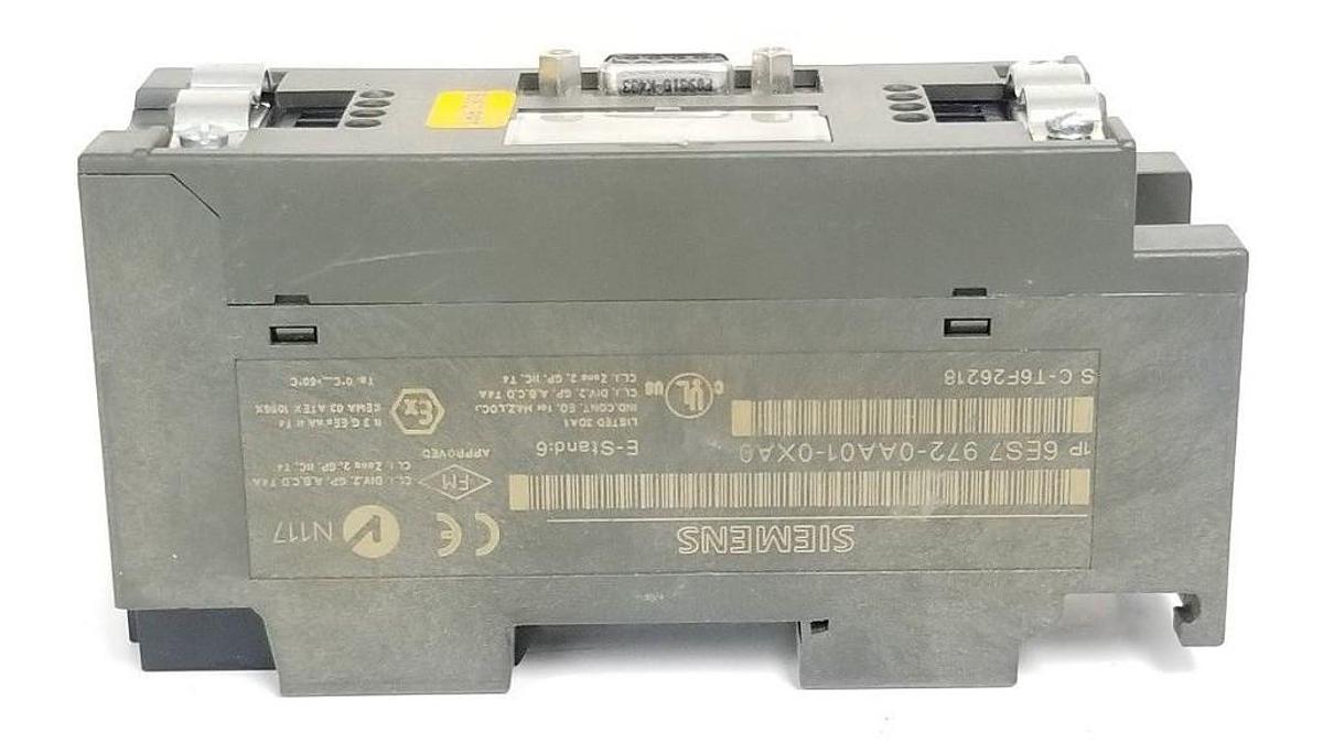Used SIEMENS 6ES7 972-0AA01-0XA0 RS485 REPEATER MODULE 6ES79720AA010XA0