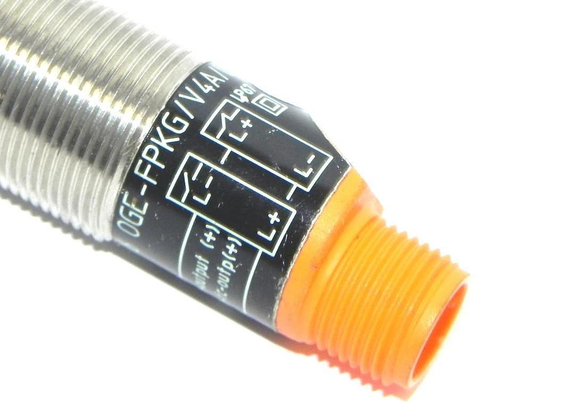 Used IFM EFECTOR OG5096 PHOTOELECTRIC SENSOR 0GE-FPKG/V4A/US