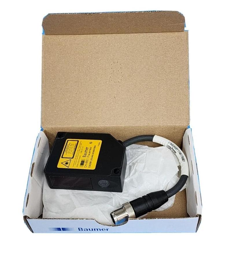 Used NIB BAUMER ELECTRIC OADM 20I44/406009A THICKNESS LASER SENSOR