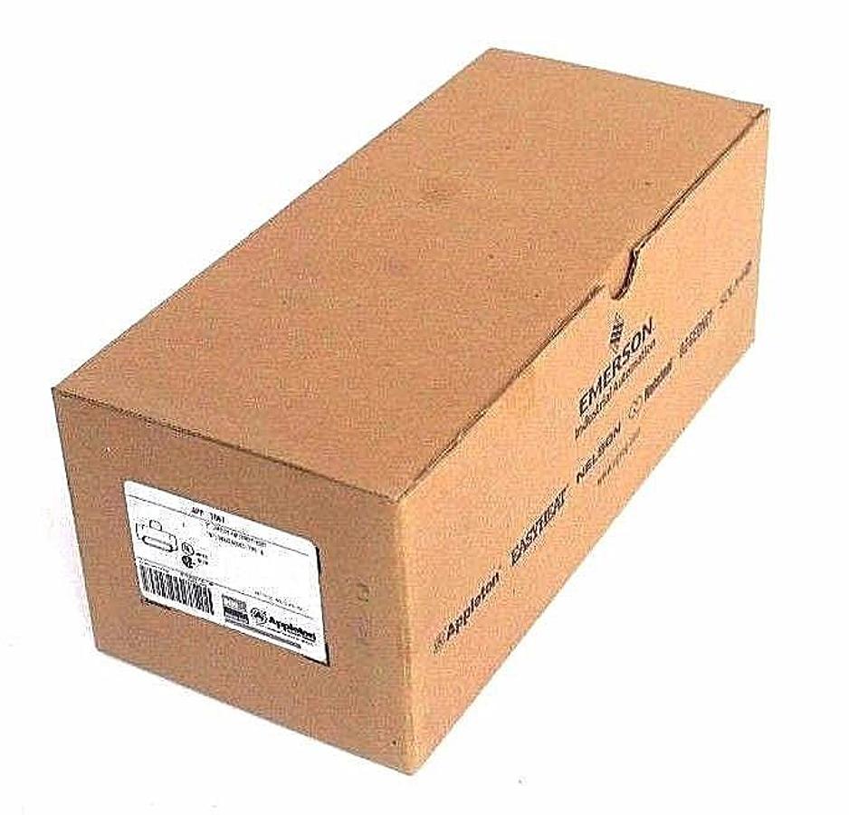 NIB APPLETON TB67 GRAYLOY FM7 CONDUIT BODY TYPE TB, 2"
