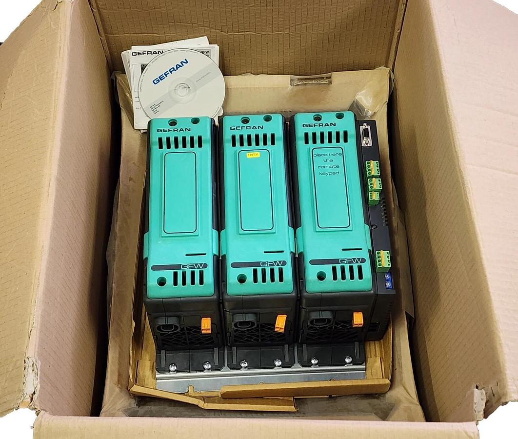 Used USED GEFRAN GFW-3PH-60-600-0-0-2-0-1-1-0 ID: F062661 GFW SCR POWER CONTROLLER