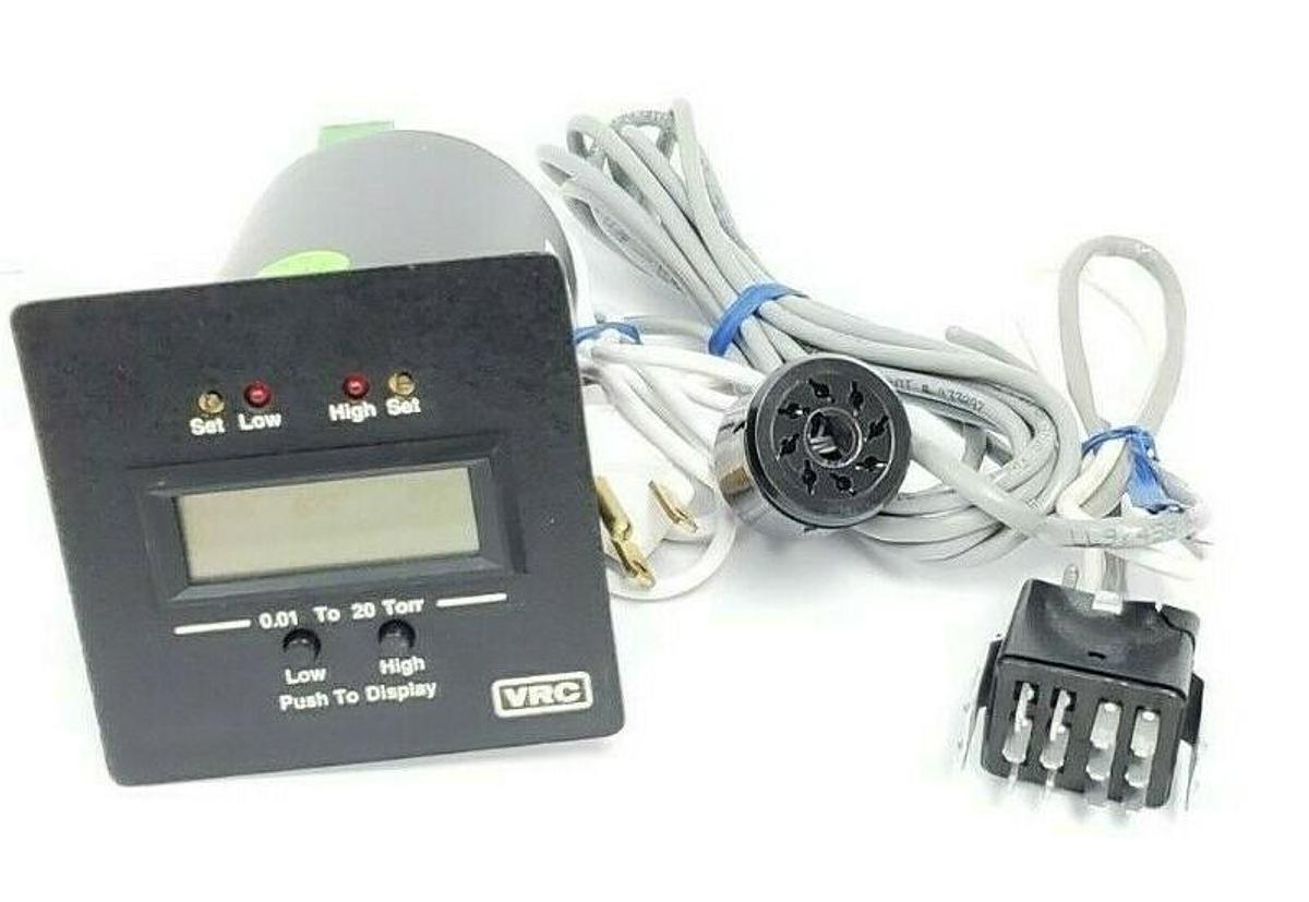 Used VACUUM RESEARCH CORP. 902015 GAUGE CONTROLLER S/N: 960829017