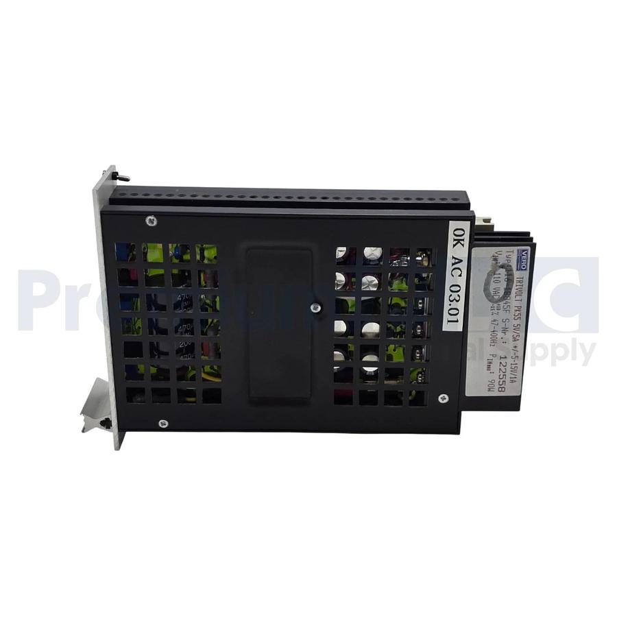 Used VERO TRIVOLT PK55 5V/5A +/-5-15V/1A TYPE: 116-18845F 90W POWER SUPPLY RVC1000PS2
