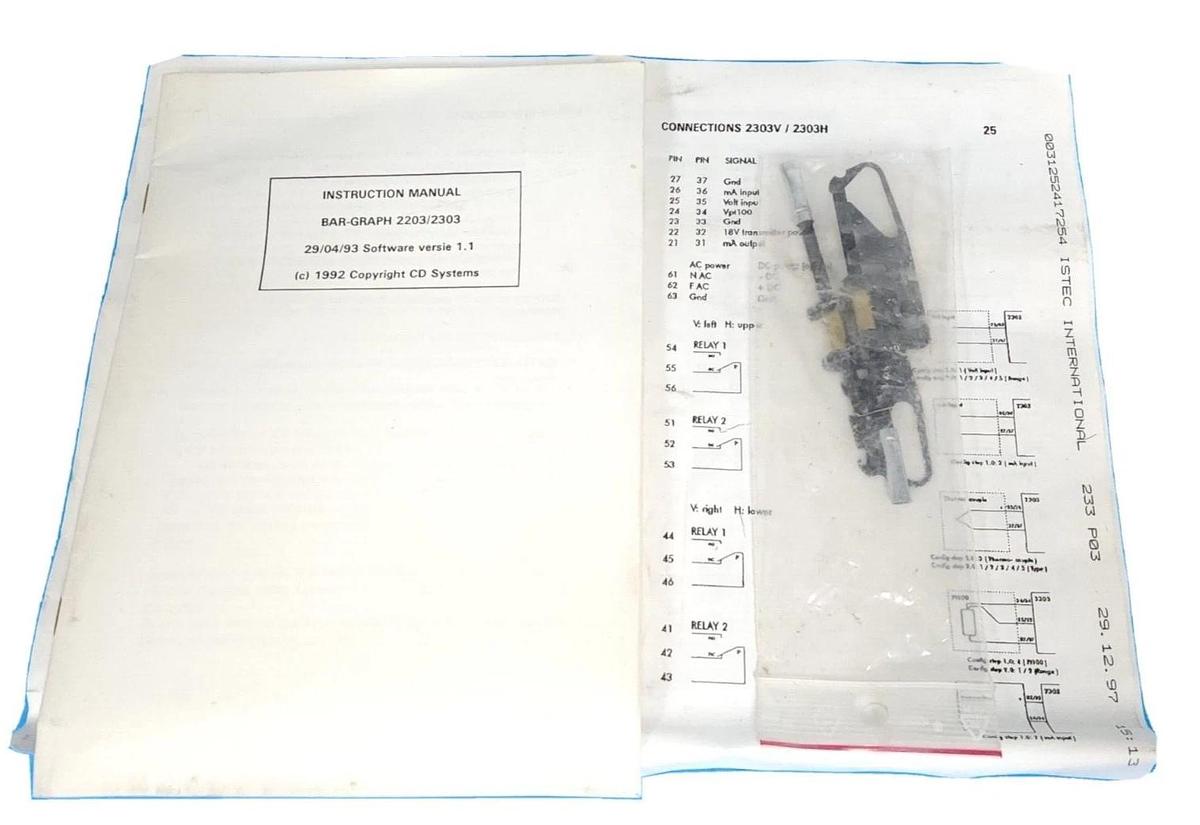 Used CD SYSTEMS 2303-23AC / 230323AC BAR-GRAPH PANEL METER