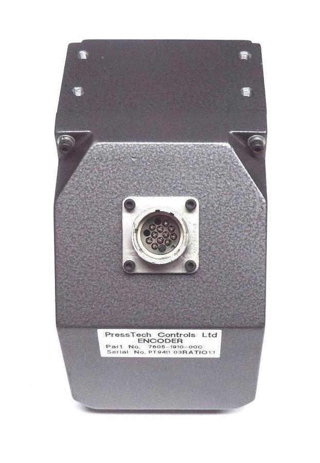 NEW PRESSTECH CONTROLS LTD 7605-1910-00C ENCODER RATIO 1:1, 7605191000C