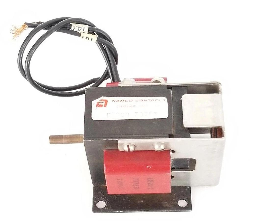 Used NAMCO EB200-393G3 SOLENOID W/ EB203-73753 COIL, 110V, 60HZ, EB200393G3