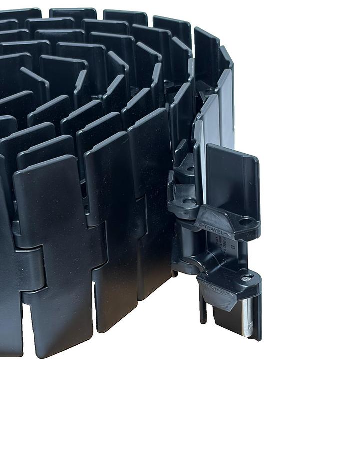 Used Rexnord MR880TK4.50 880TAB TableTop Chain 4.5" Wide 10FT Melt Resistant New