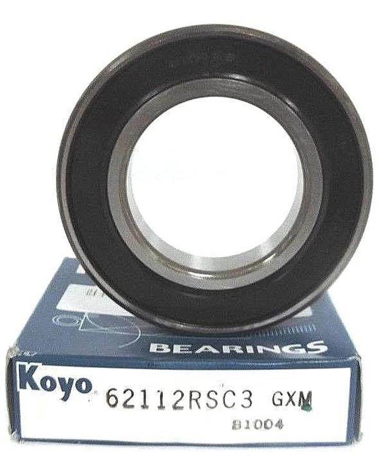 Used NIB KOYO 62112RSC3 BALL BEARING SHIELDED 55X100X21MM
