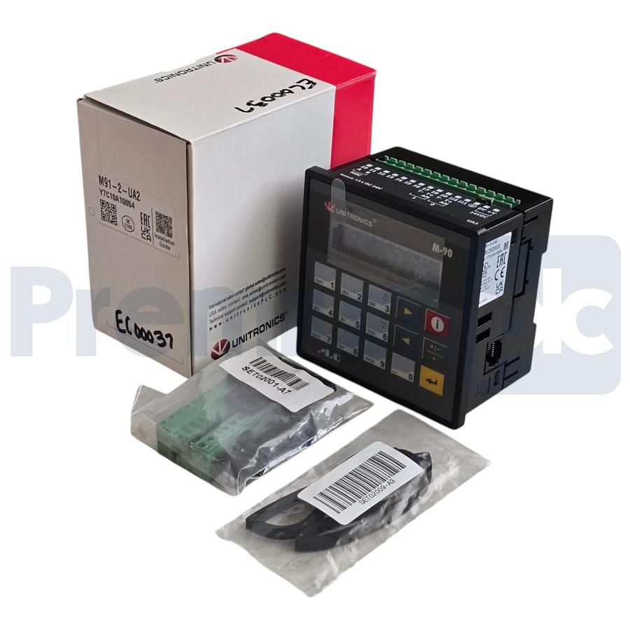 Used Unitronics M91-2-UA2 | M91 All-In-One Programmable Controller HMI w/Keypad NSMP