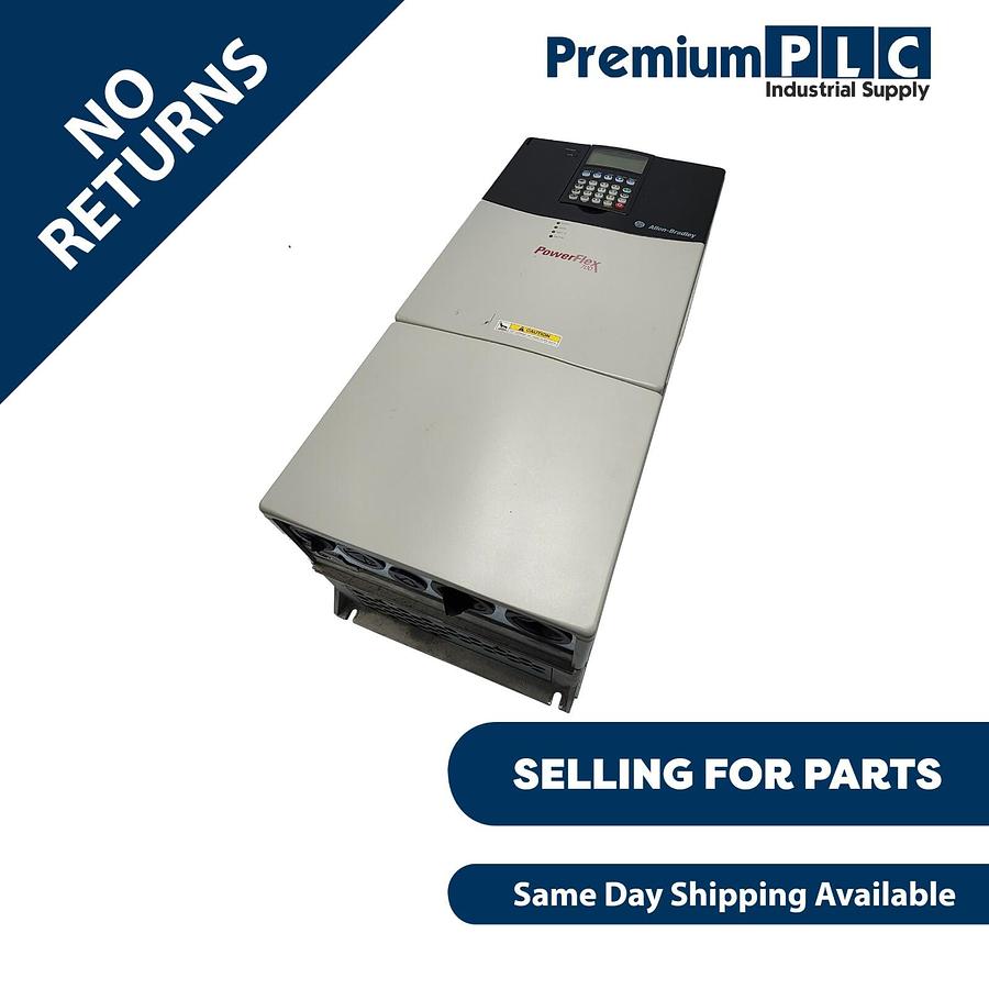 Used ALLEN BRADLEY 20BD052A0AYNAND0 /B POWERFLEX 700 AC DRIVE 40HP F/W V 10.002